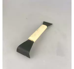 Стамеска пасічника 200 мм (чорна сталь) дерев'яна ручка ТМ "Меліса-93"