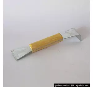 Стамеска пасічника 200 мм (оцинкована) дерев'яна ручка ТМ "Меліса-93"