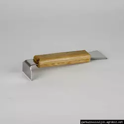 Стамеска пасічника 160 мм (нержавіюча) дерев'яна ручка