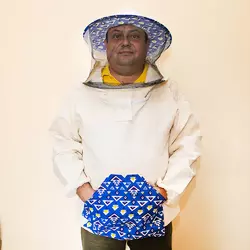 Куртка бджоляра з подвійною змійкою ТМ "Меліса-93" р.42-66