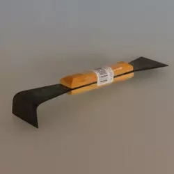 Стамеска пасічника 200мм з дерев'яною ручкою (чорна) ТМ "Зemlyanoy"