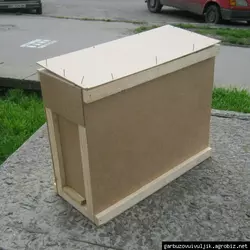 Ящик для бджолопакетів 4-рам "Дадан"