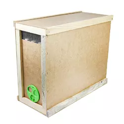 Ящик для бджолопакетів 4-рам "Дадан" (зсувна кришка)