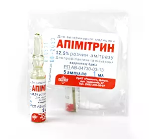 Апімітрин (1,0мл.) 12,5% амітразу "Реагент" Дніпро