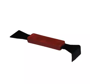 Стамеска пасічника 170 мм (чорна сталь)пластмасова ручка "Чарунка"